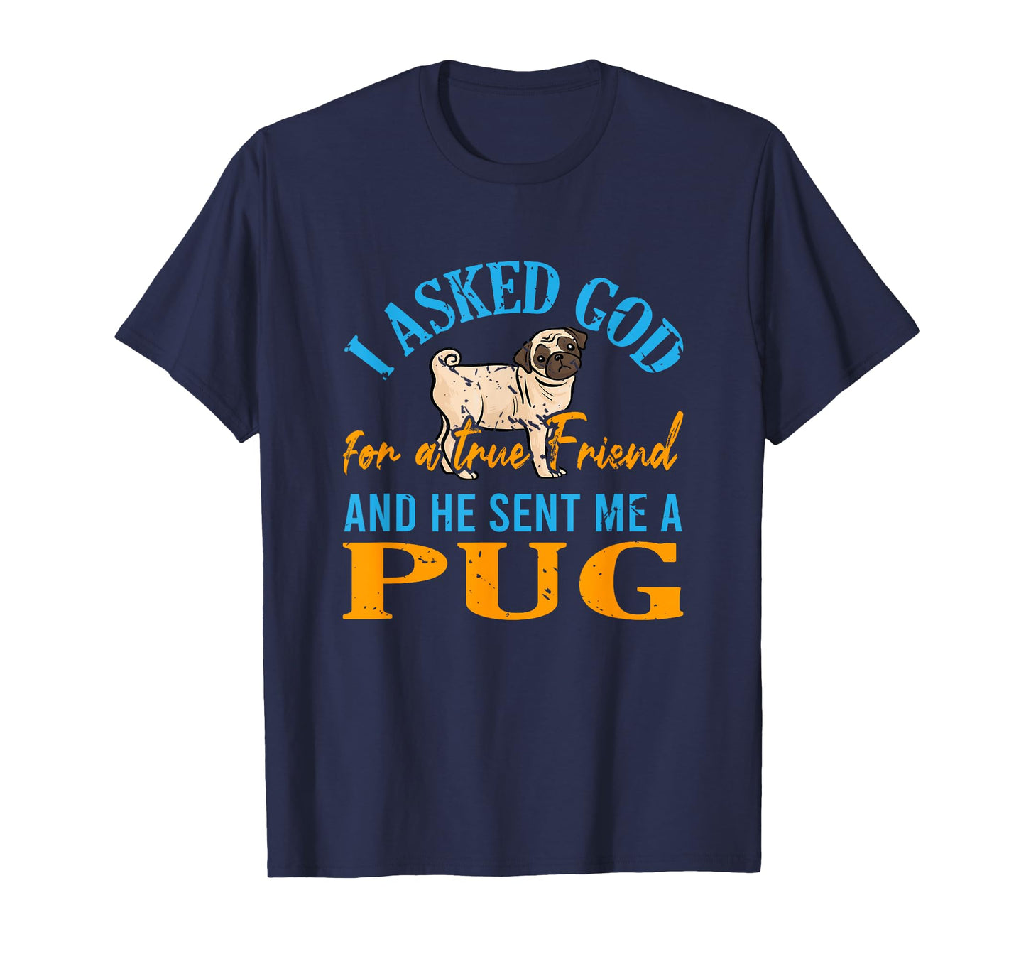 Jesus Prayer Pug Lover Pet Owner Gift Pug T-Shirt