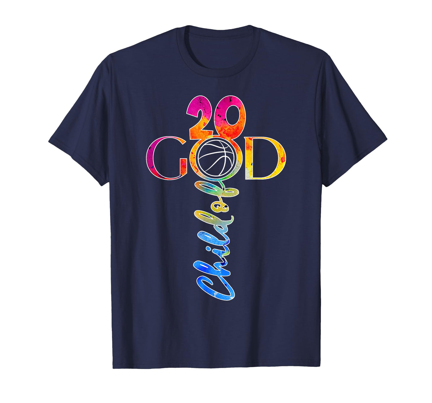 JESUS 20 YEARS CHILD OF GOD BASKETBALL 20th BIRTHDAY T-Shirt