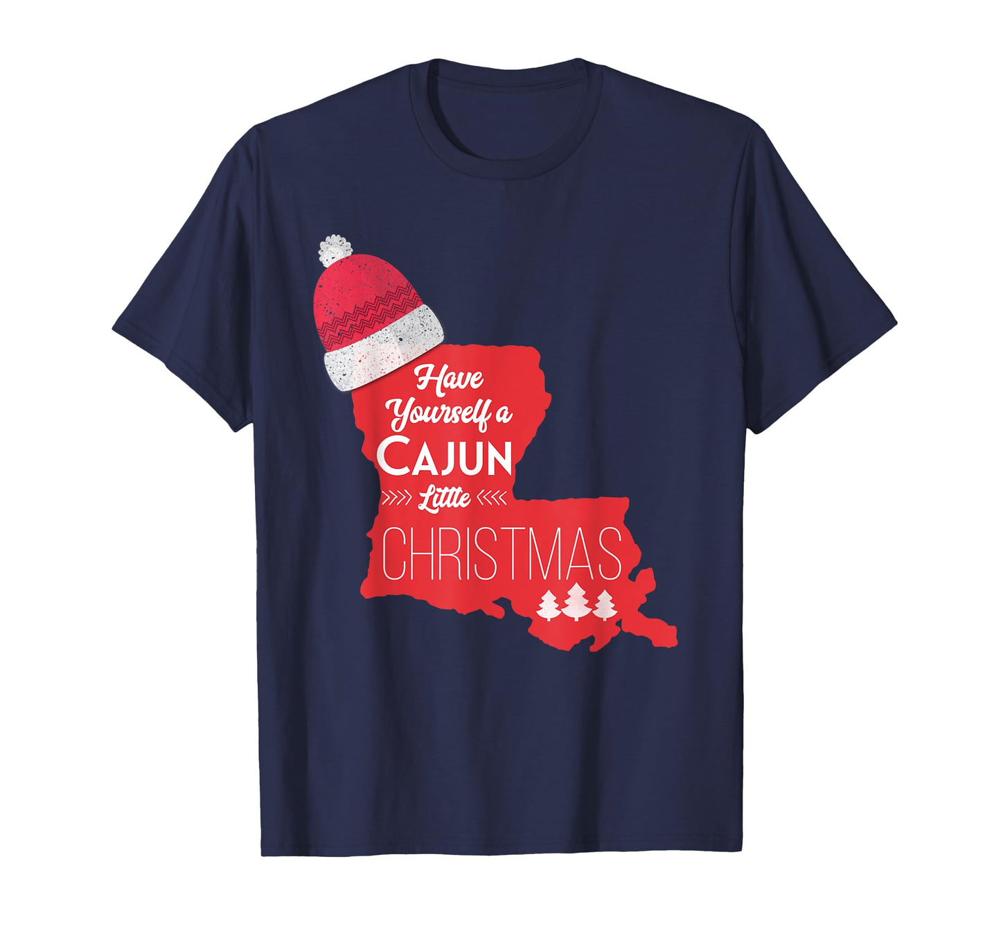 Louisiana Cajun Christmas Holiday T Shirt T-Shirt