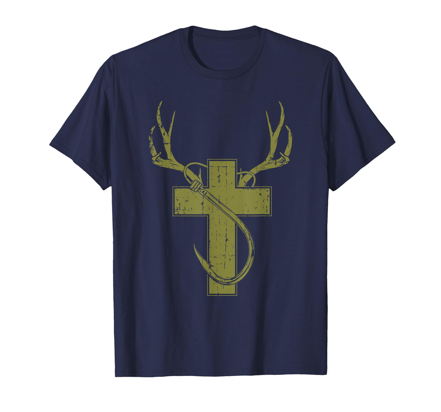 Funny Christian Hunting Fishing Lover Gift For Men And Women T-Shirt