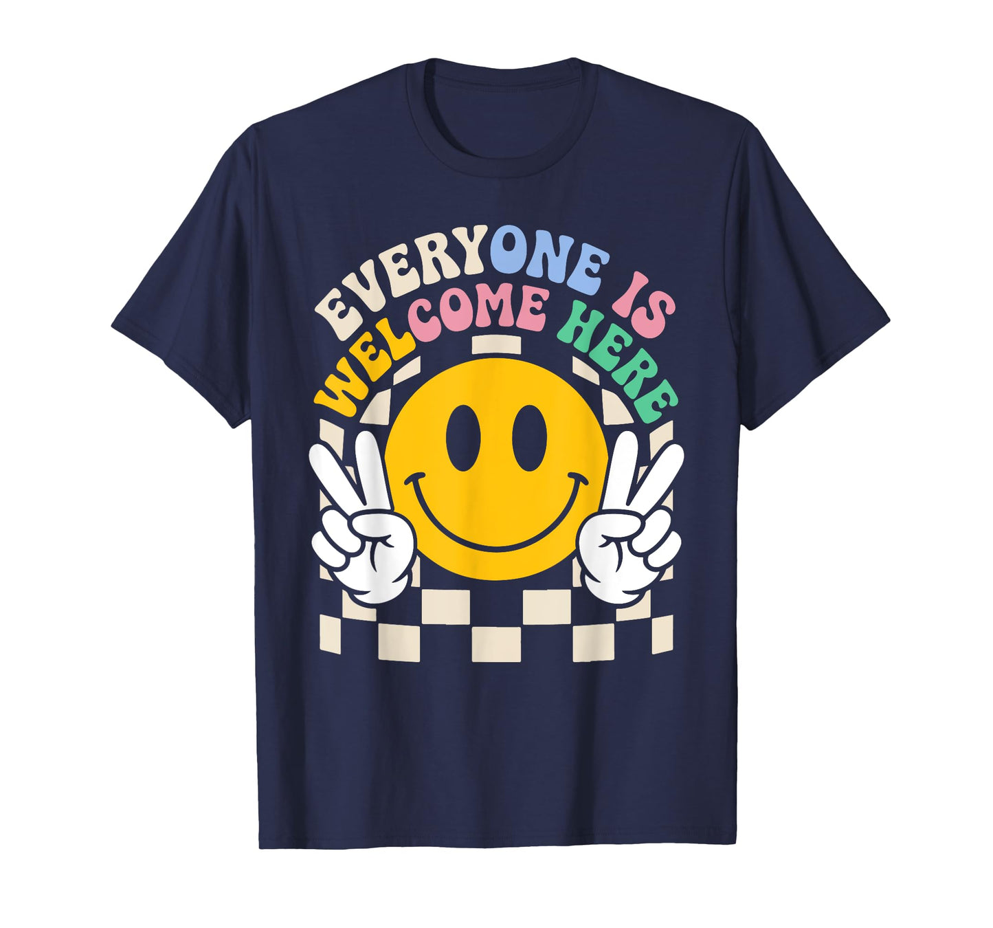 Everyone Is Welcome Here Idaho Teacher Inclusion Diversity T-Shirt