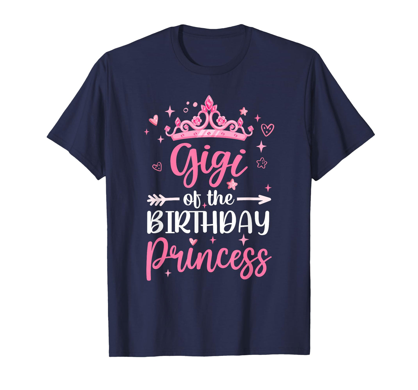 Gigi Of The Birthday Princess Birthday Girl Kid Family T-Shirt
