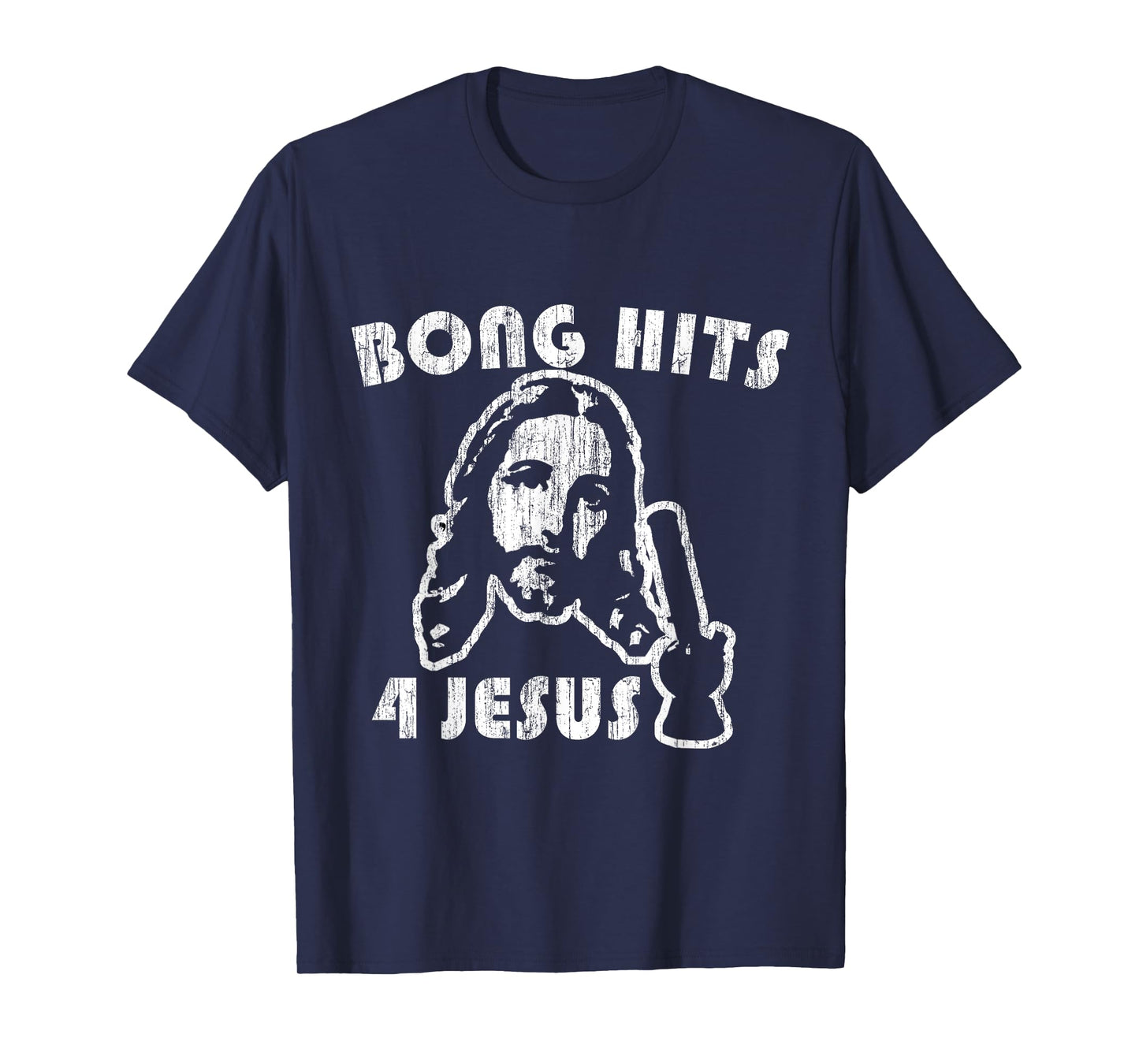 Flippin Sweet Gear Bong Hits 4 Jesus Unisex Adult T-Shirt Black Small