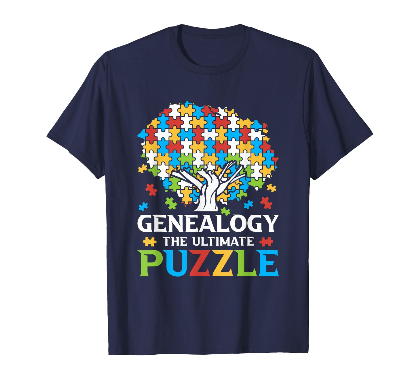 Genealogy The Ultimate Puzzle - Family History Ancestry T-Shirt