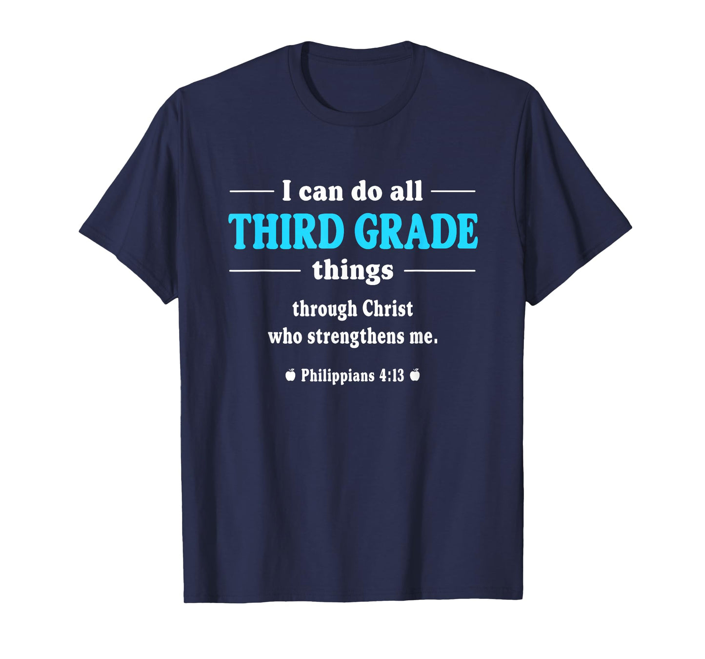 I Can Do All Third Grade Things - Inspirational Teacher T-Shirt