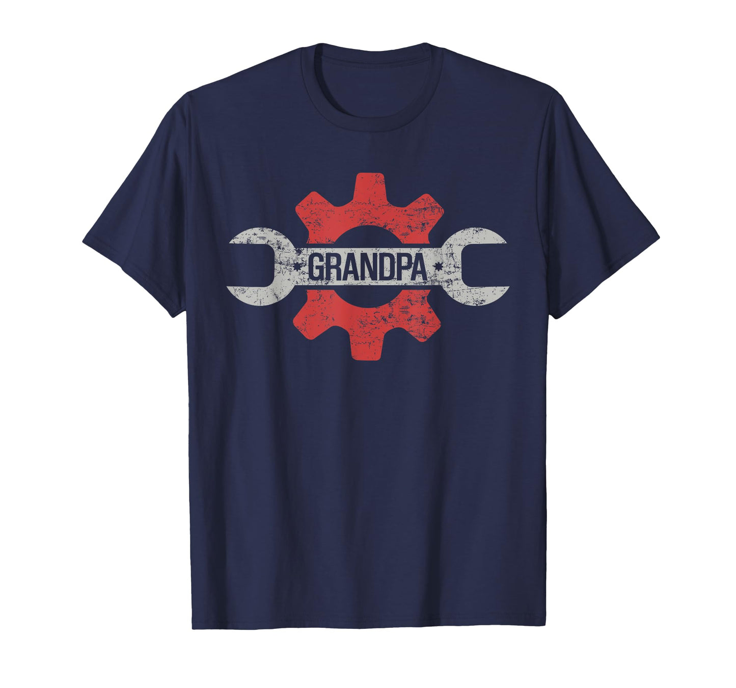 Grandpa Garage Grandpa Car Mechanic Grandpa T-Shirt