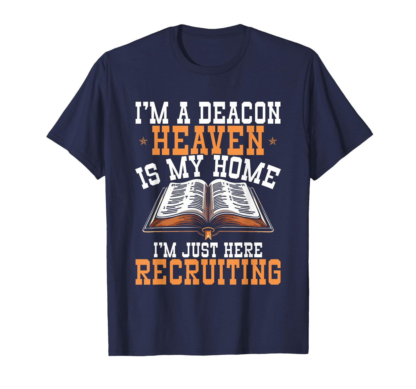 Deacon Church Ministry Church Service Faith Deacon T-Shirt