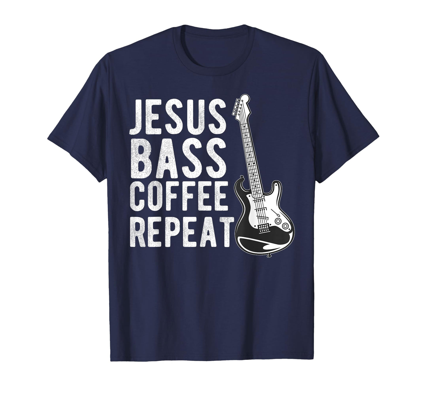 Christian Bass Guitar Player Worship Jesus Bassist Music T-Shirt