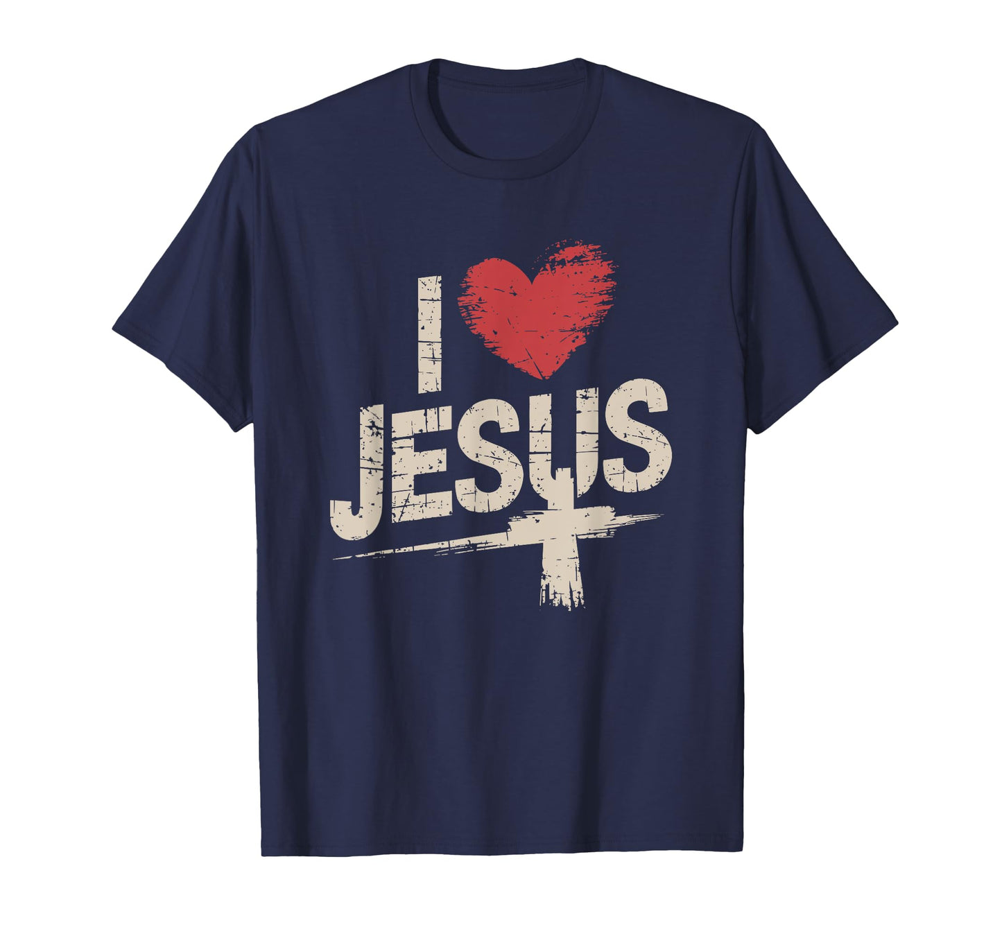 I Love Jesus, Christian Believer and God Christianity T-Shirt