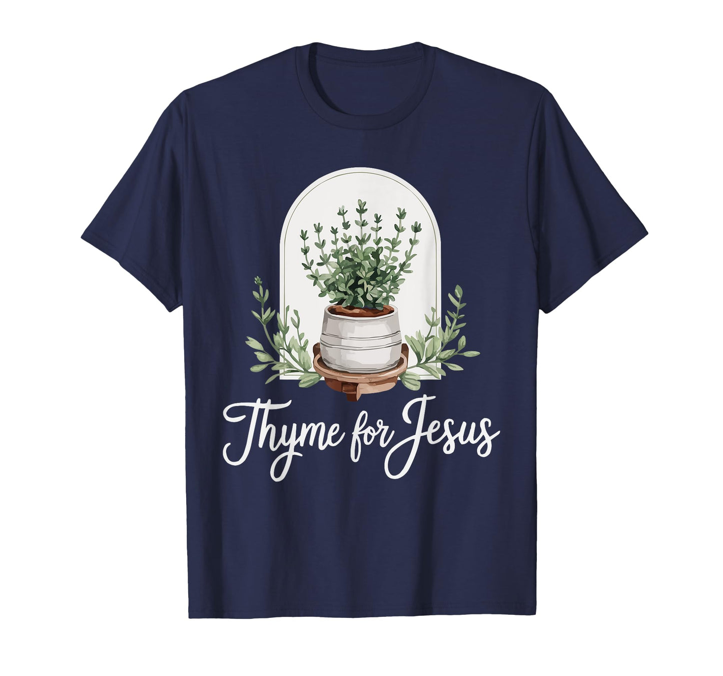 Gardening Jesus Christ Religion Christian Christianity T-Shirt