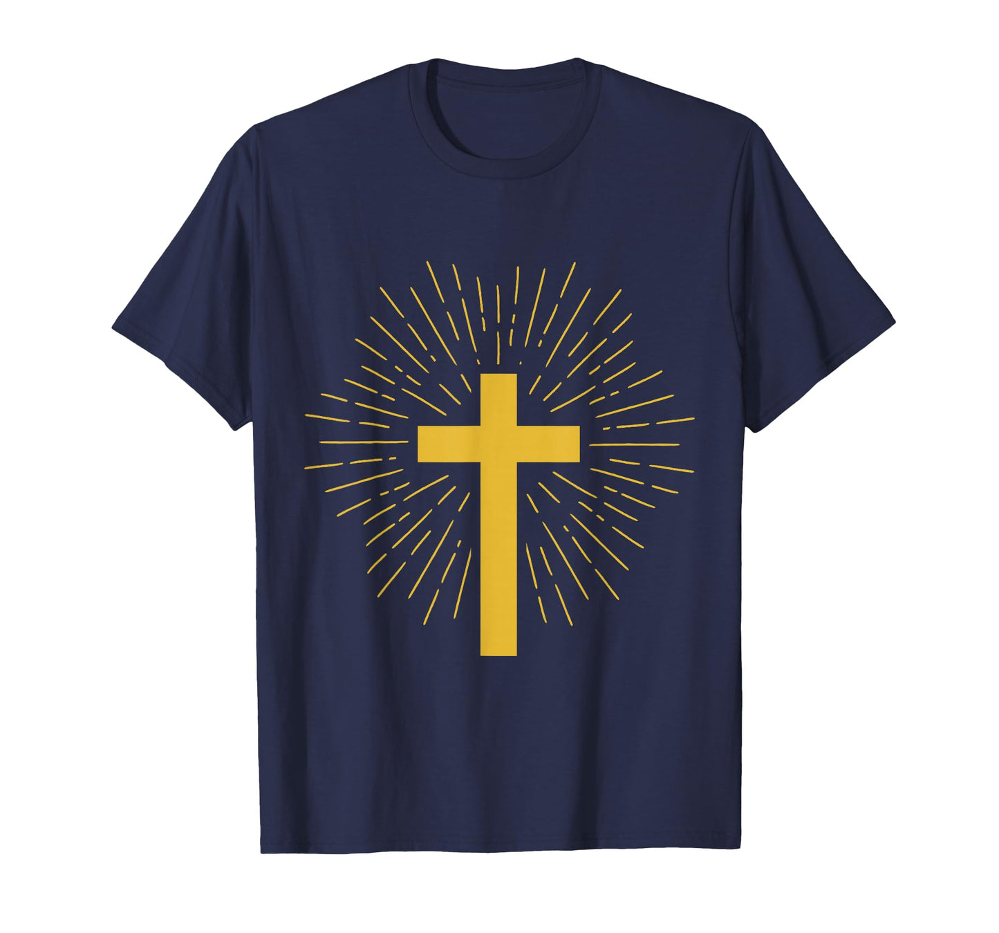 Vintage Cross Blessed Christian Faith Jesus Lover Spiritual T-Shirt