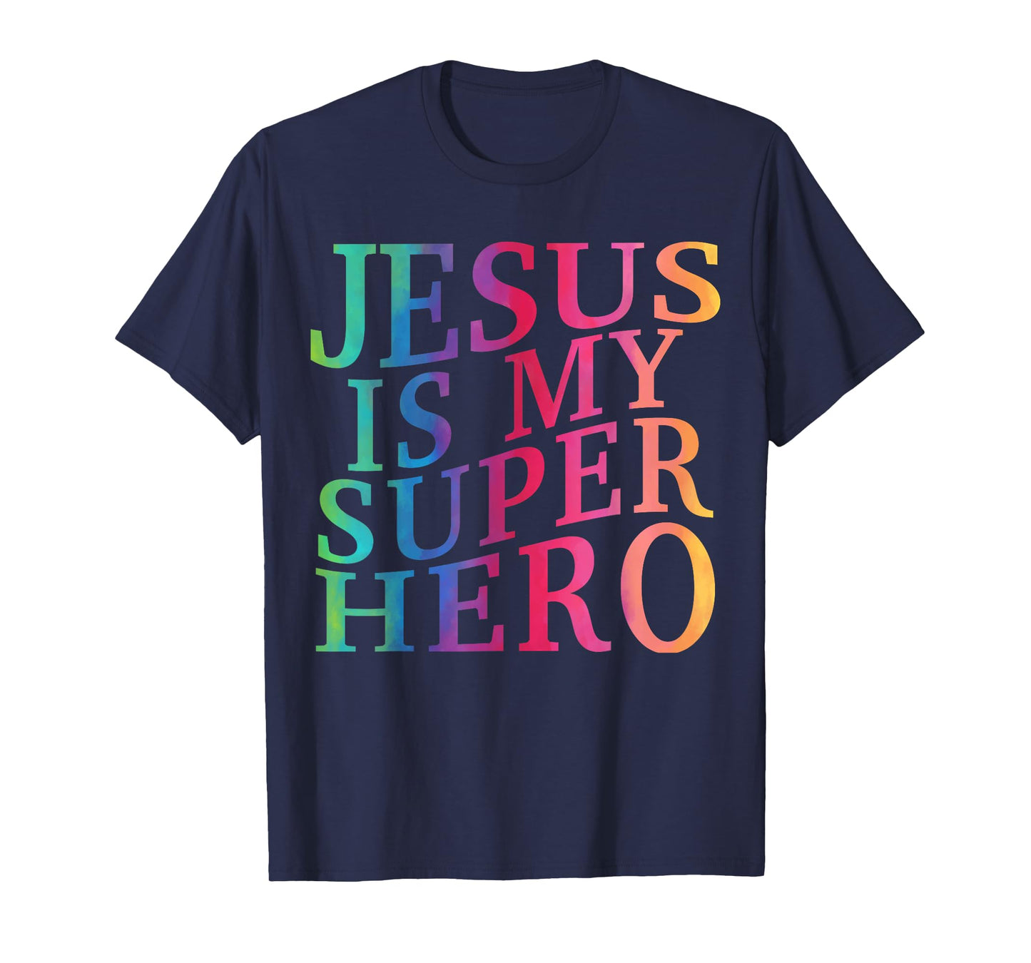 Toddler Jesus is My Superhero Christian God Son Brother Kids T-Shirt