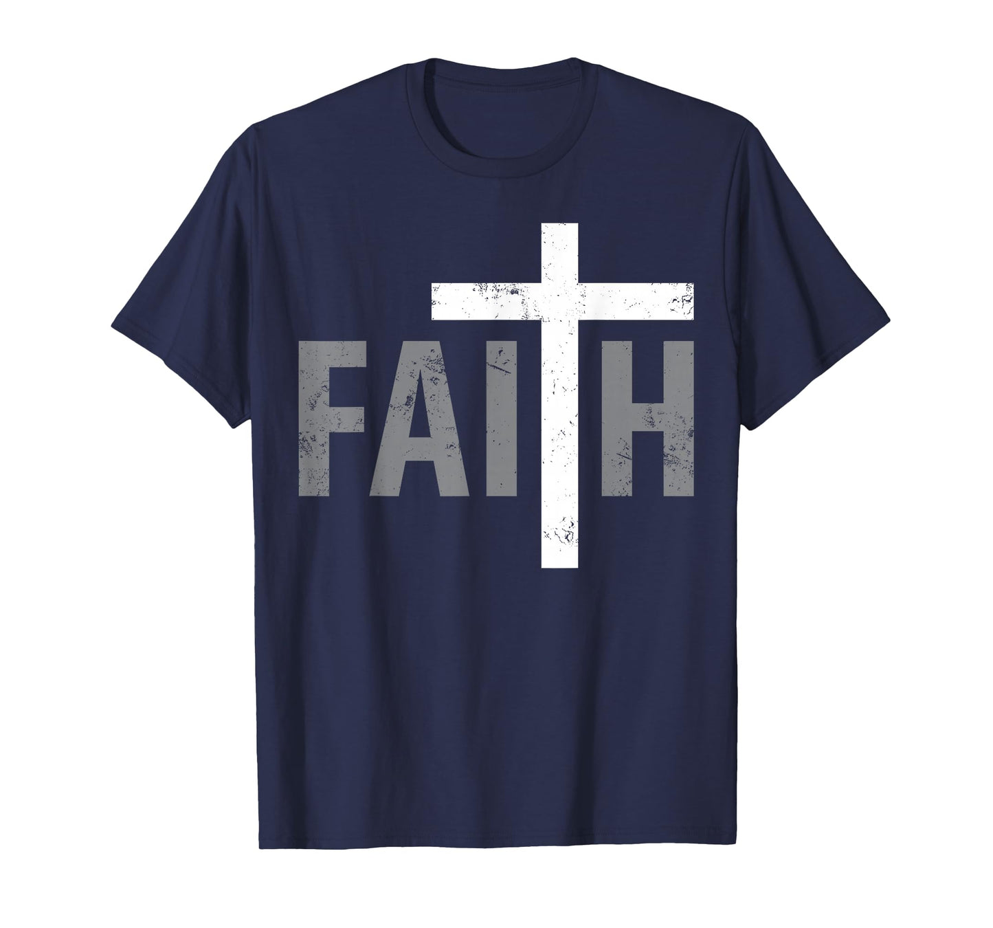 Funny Christian Christ Religious Women Men Faith Cross T-Shirt