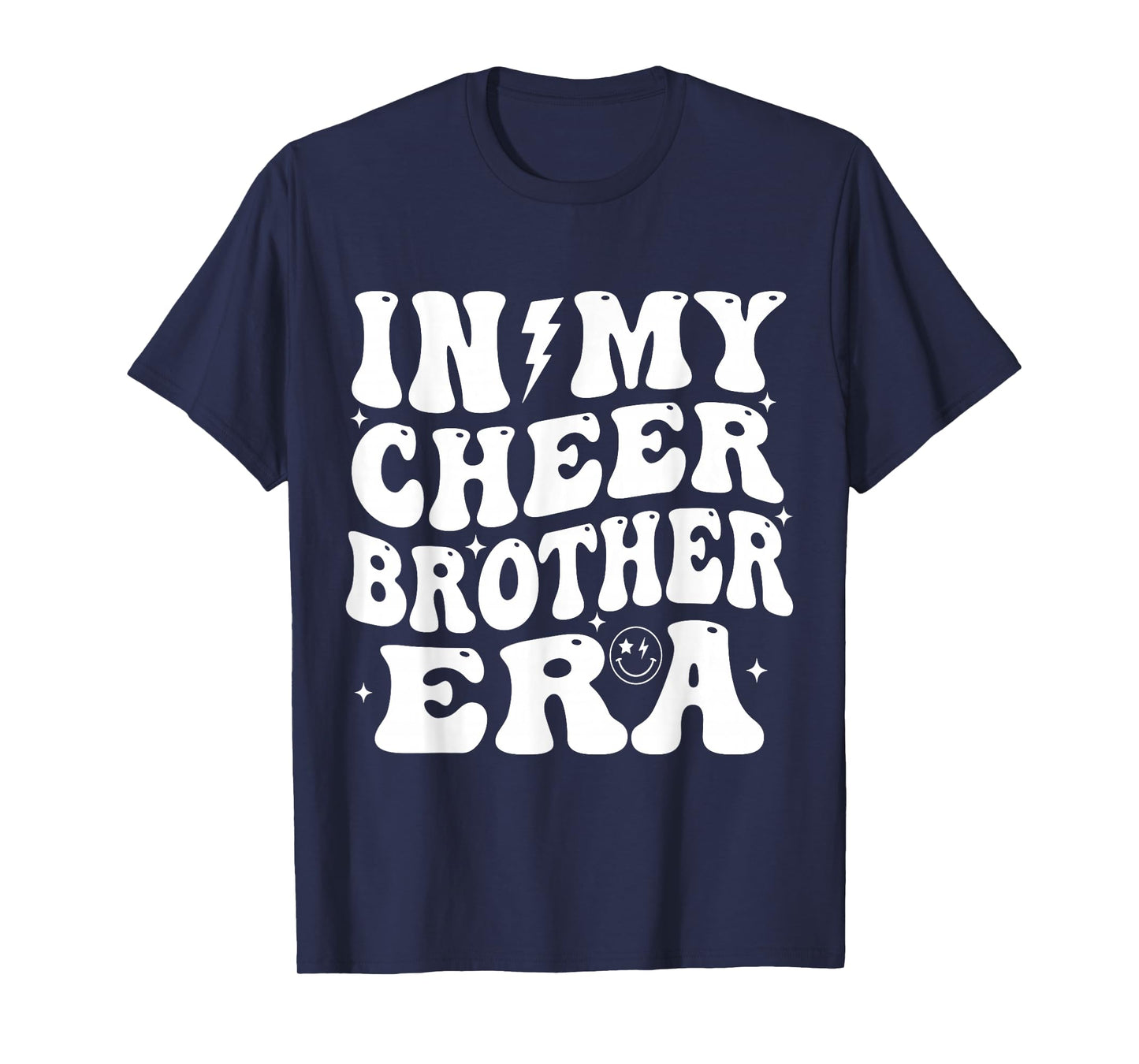 In My Cheer Brother Era Cheerleading Sports Cheerleader Bro T-Shirt