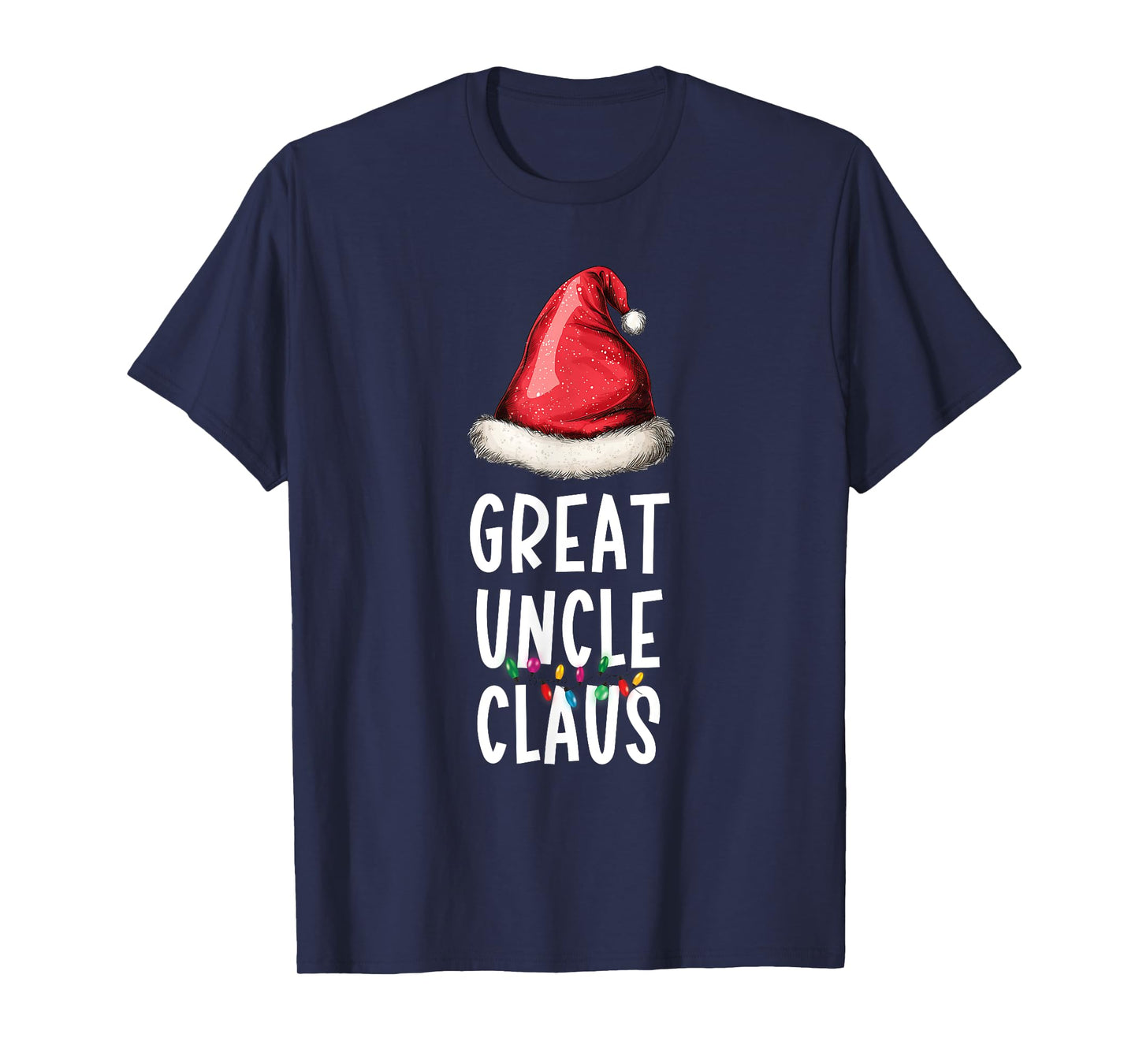 Family Great Uncle Claus Christmas Santa's Pajama Matching T-Shirt