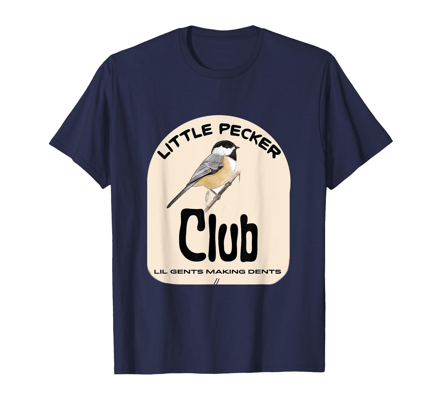Little Pecker Club Hilarious Woodpecker Meme T-Shirt