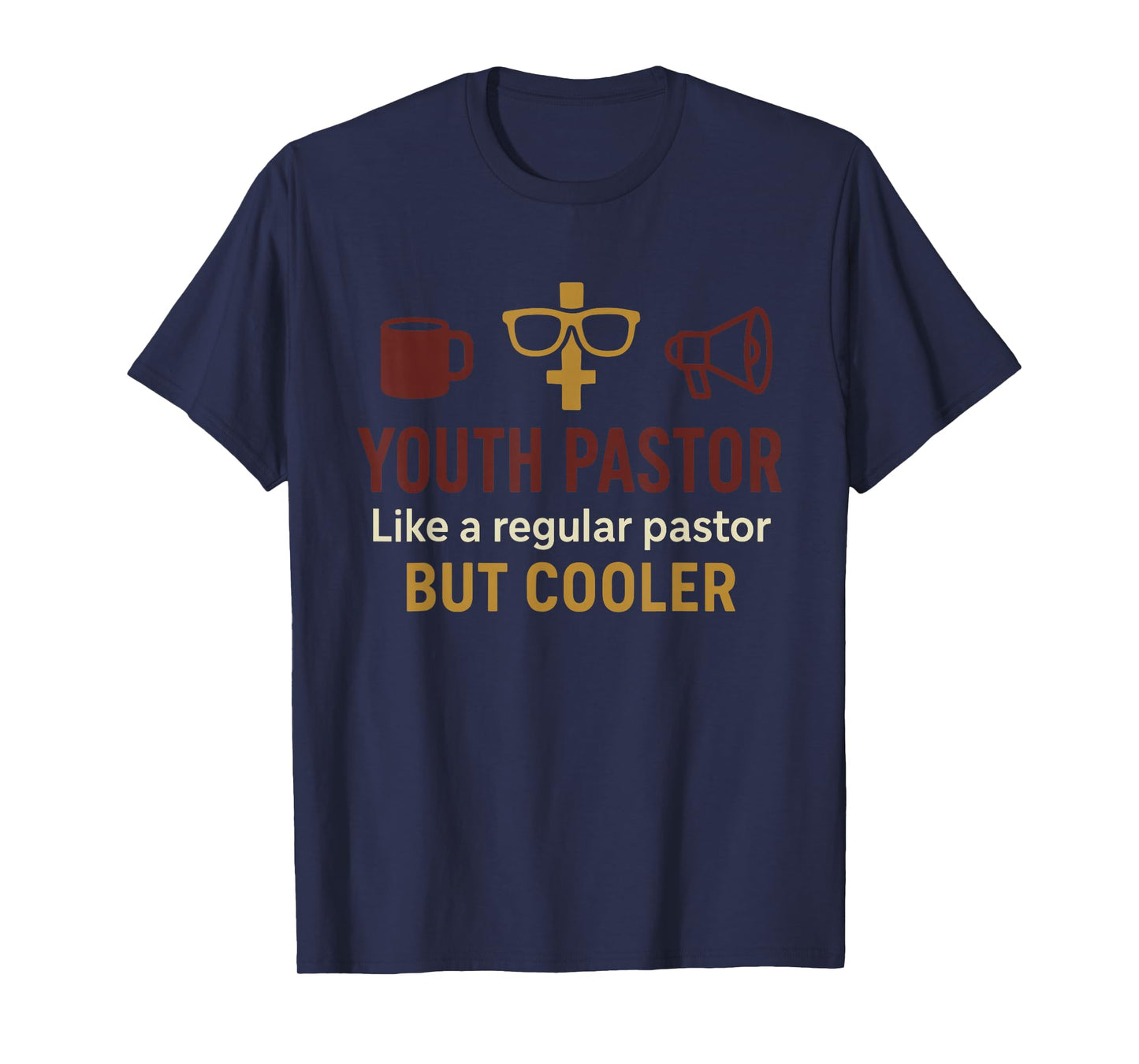 Funny Pastor Youth Ministry Church Leader Humor Sermon Joke T-Shirt