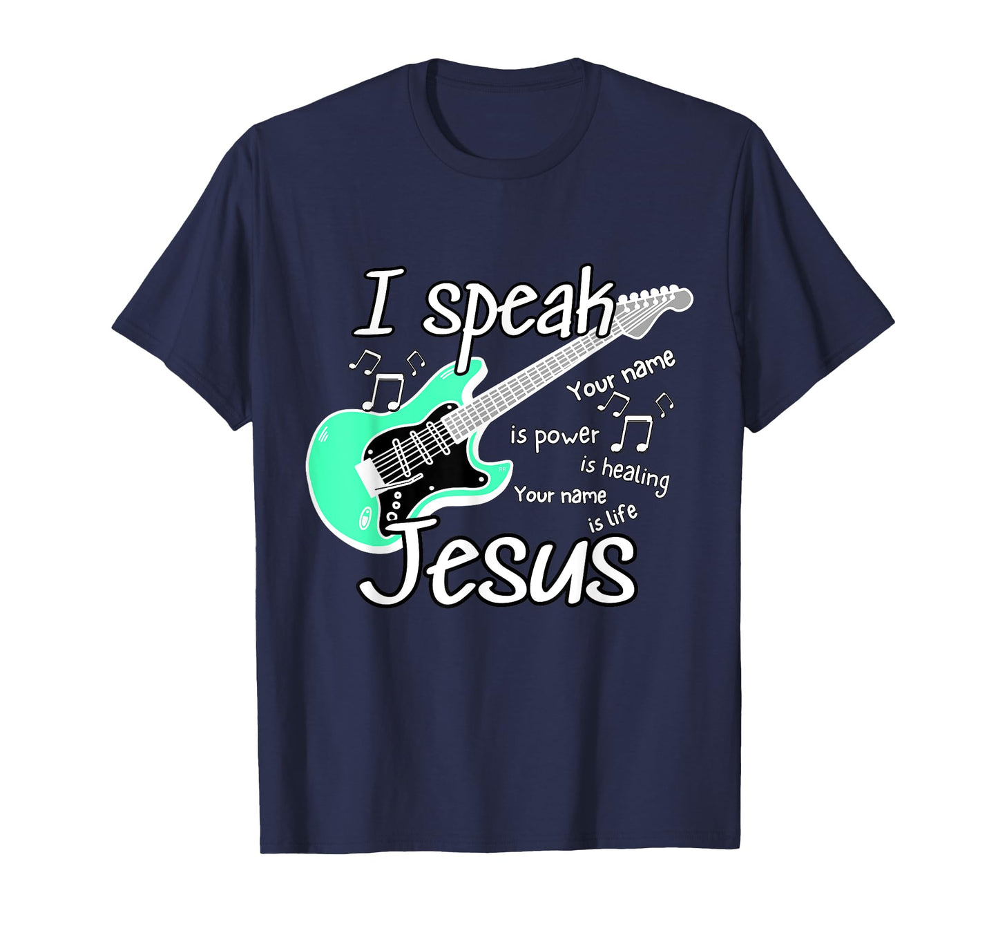 I SPEAK JESUS Christian Worship Song Youth Group T-Shirt