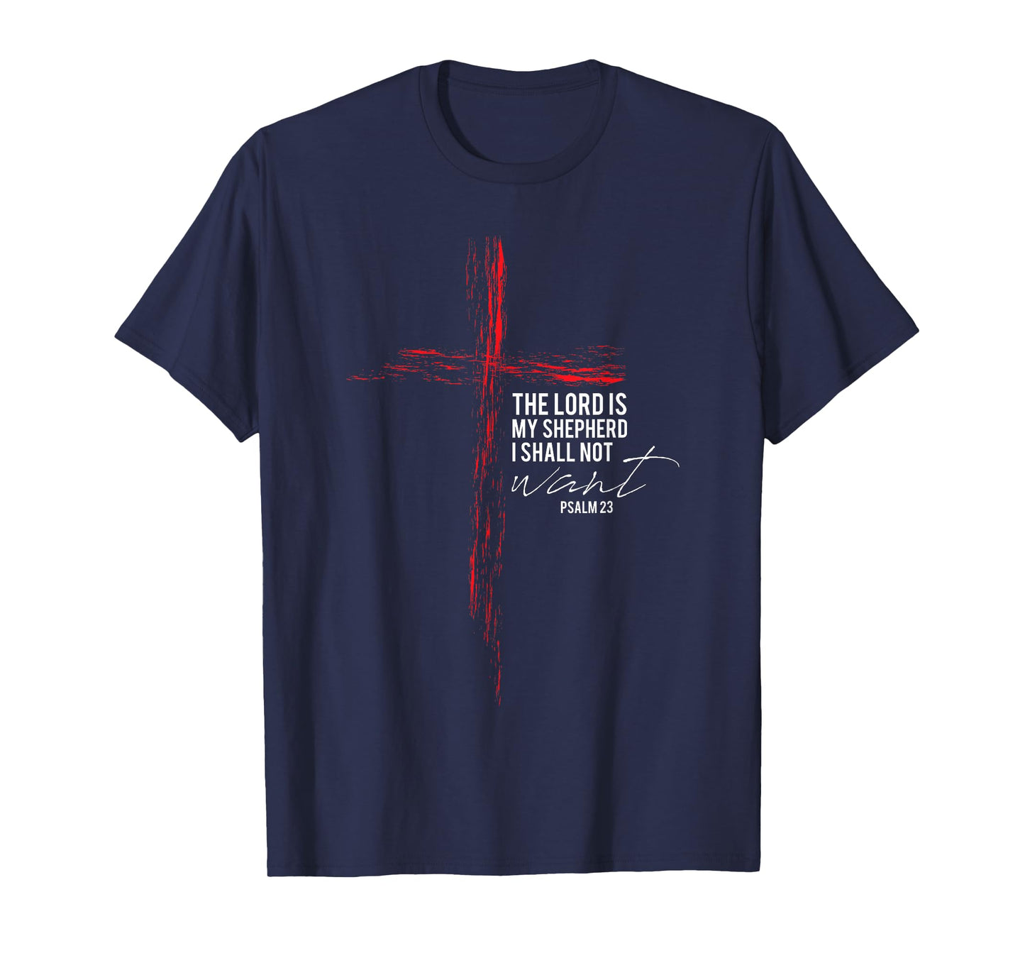 Christian Bible Verse Gift Religious Scripture Cross Graphic T-Shirt