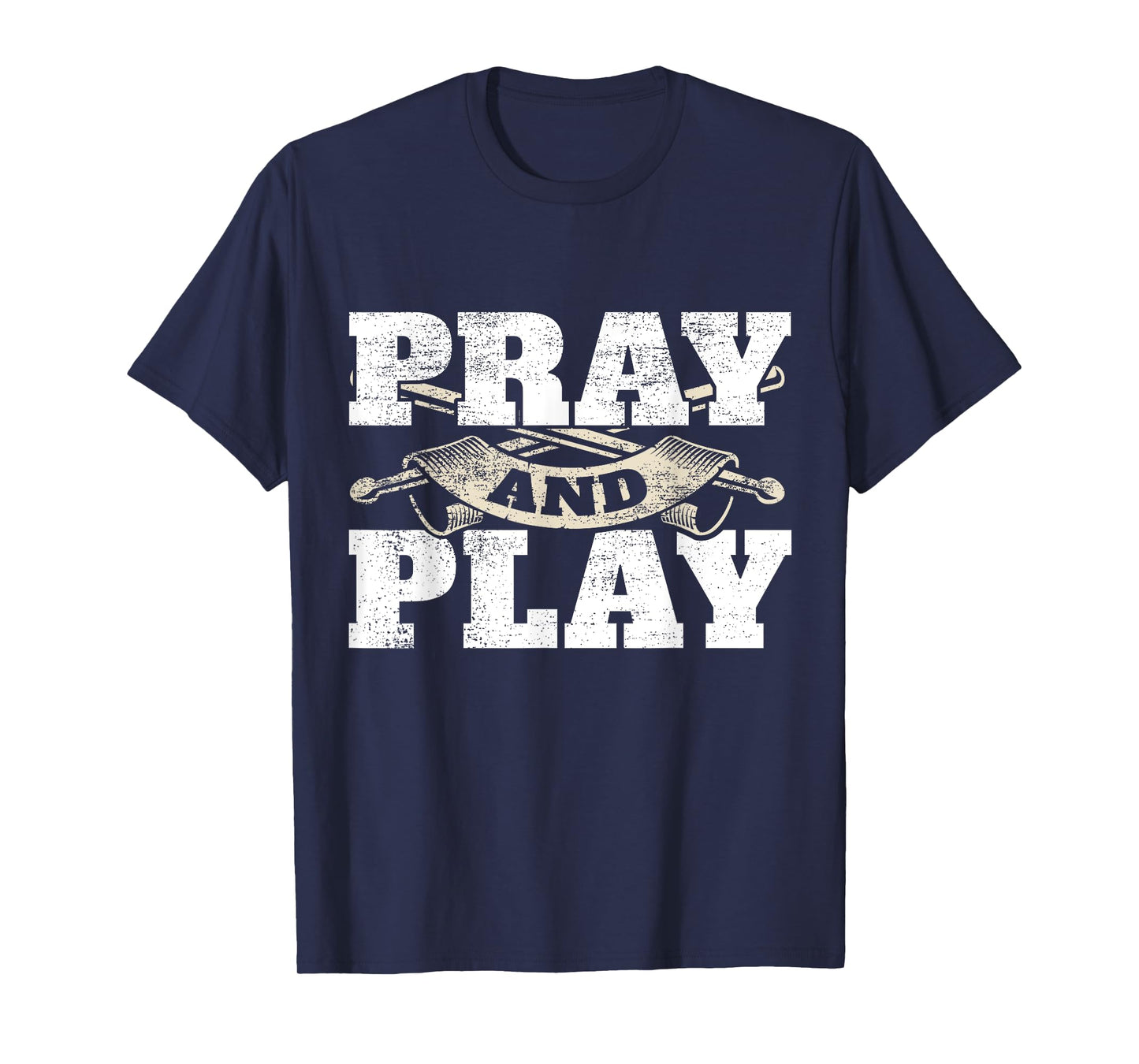 Christian Worship Band Pray & Play Drums Christian Drummer T-Shirt