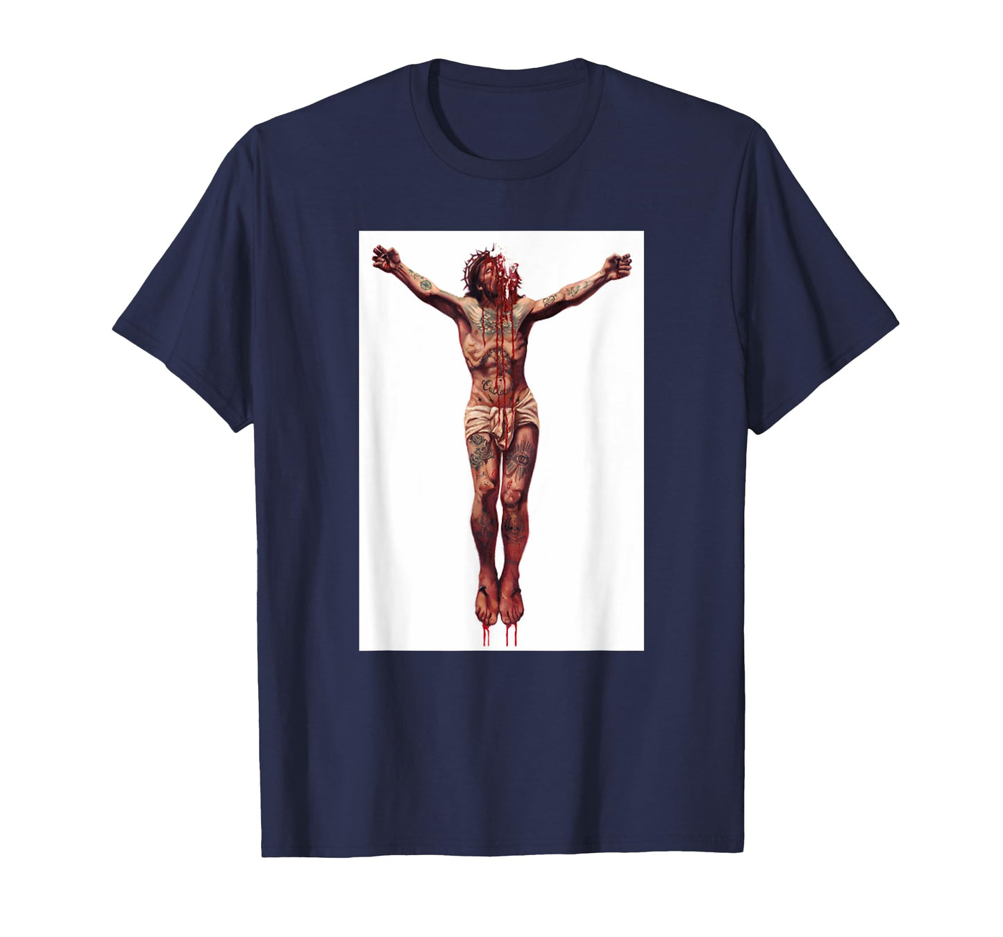 Funny Horror Jesus Christ Crucifixion Christian T-Shirt