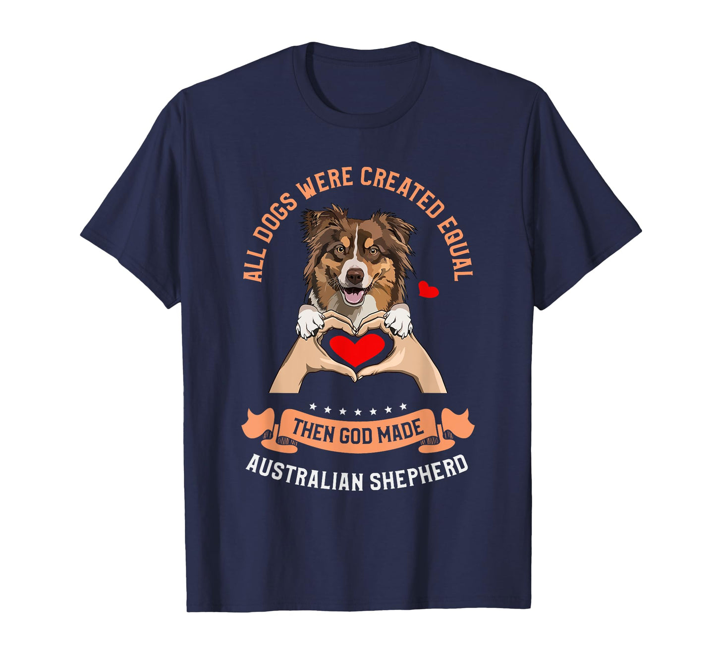Australian Shepherd Aussie Dog T-Shirt for Men Women