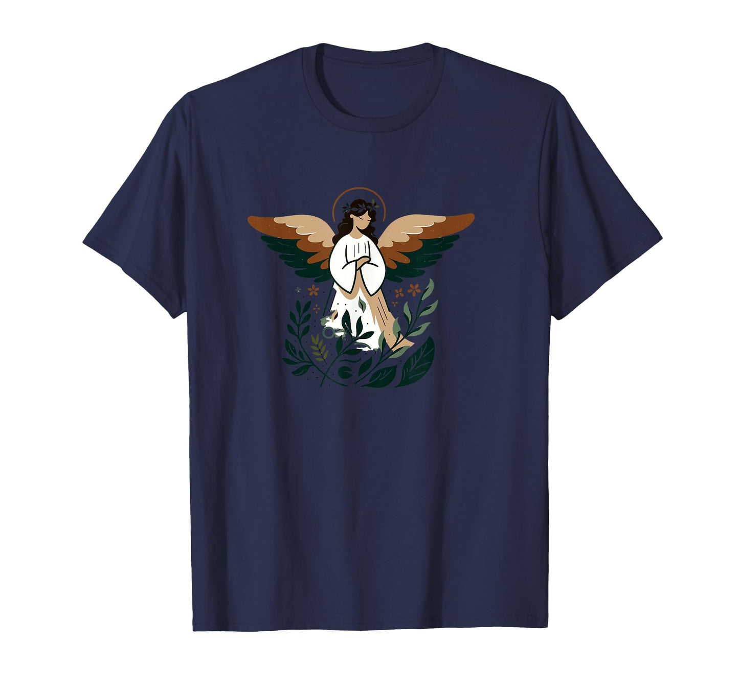 Minimalist Angel Nature Elements Spiritual Symbol T-Shirt