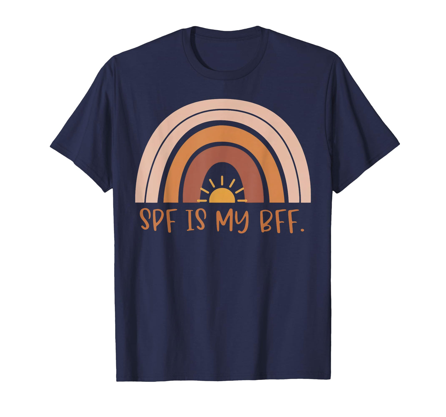 Boho SPF Is My BFF Dermatology Dermatologists Derm Squad T-Shirt