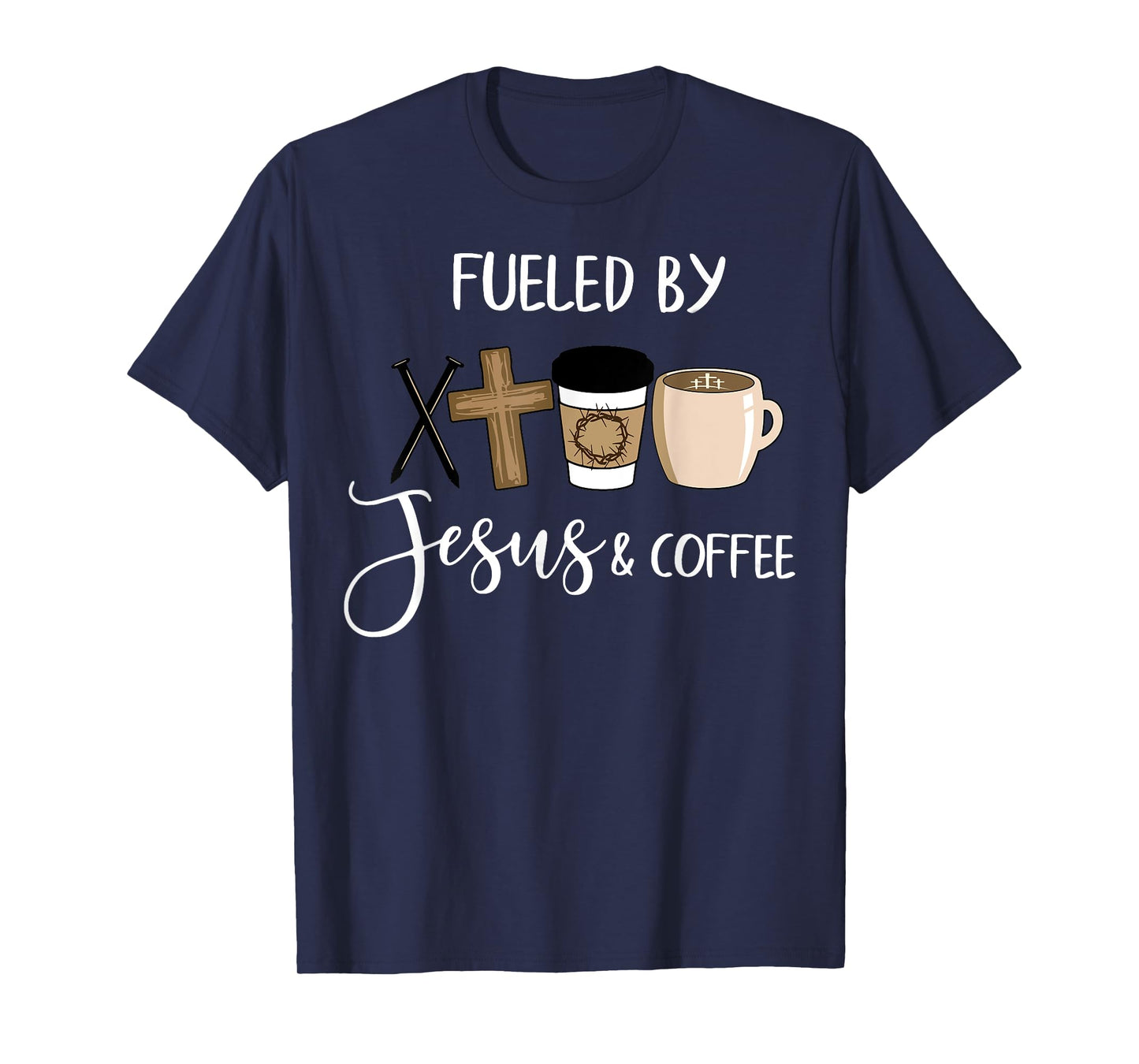 Fueled By Jesus Coffee T-Shirt