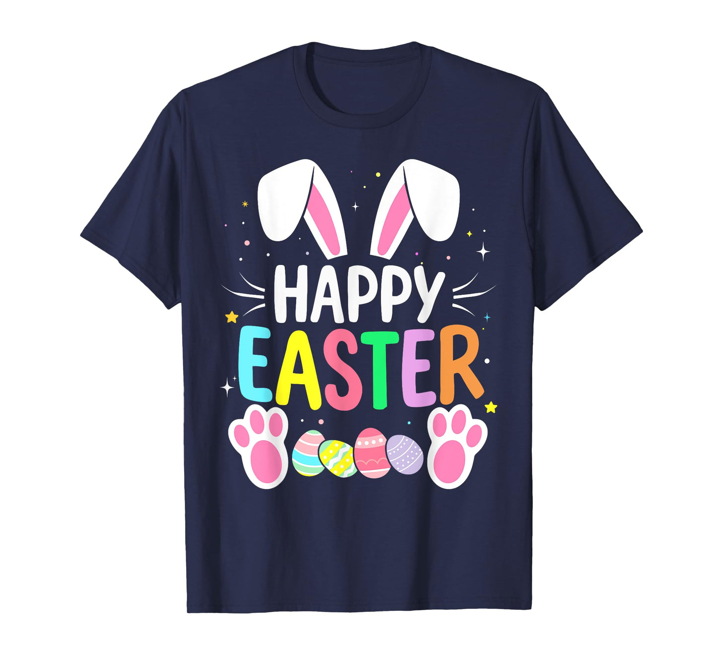 Happy easter bunny with eggs T-Shirt