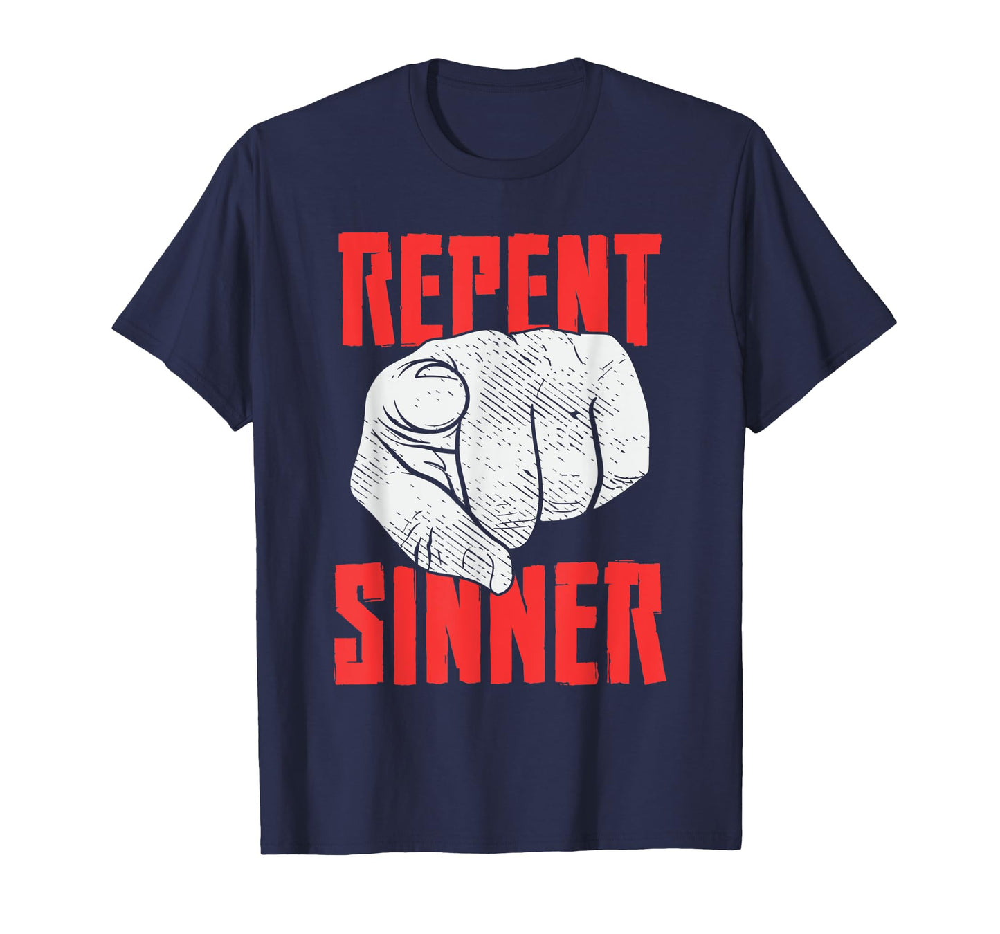 Repent Sinner Christian Church Christus Bible Funny Meme T-Shirt
