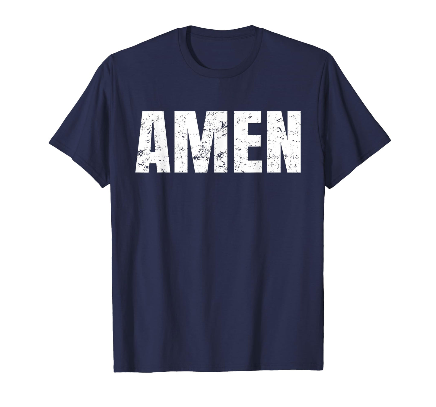 Retro Bible Verse Amen - Christian Faith Scripture Religious T-Shirt