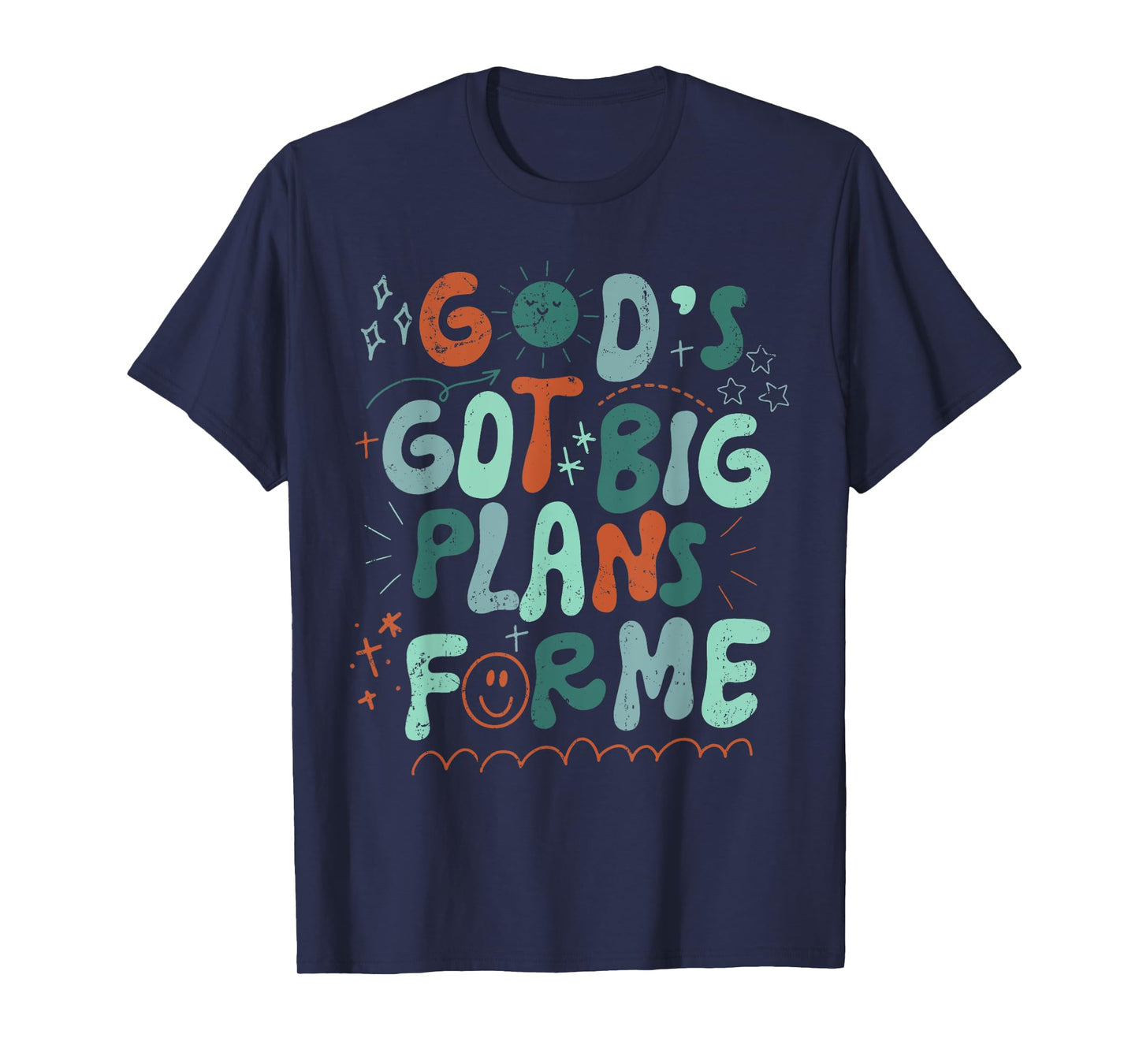 God's Got Big Plans For Me Religious Christian Prayer Gifts T-Shirt