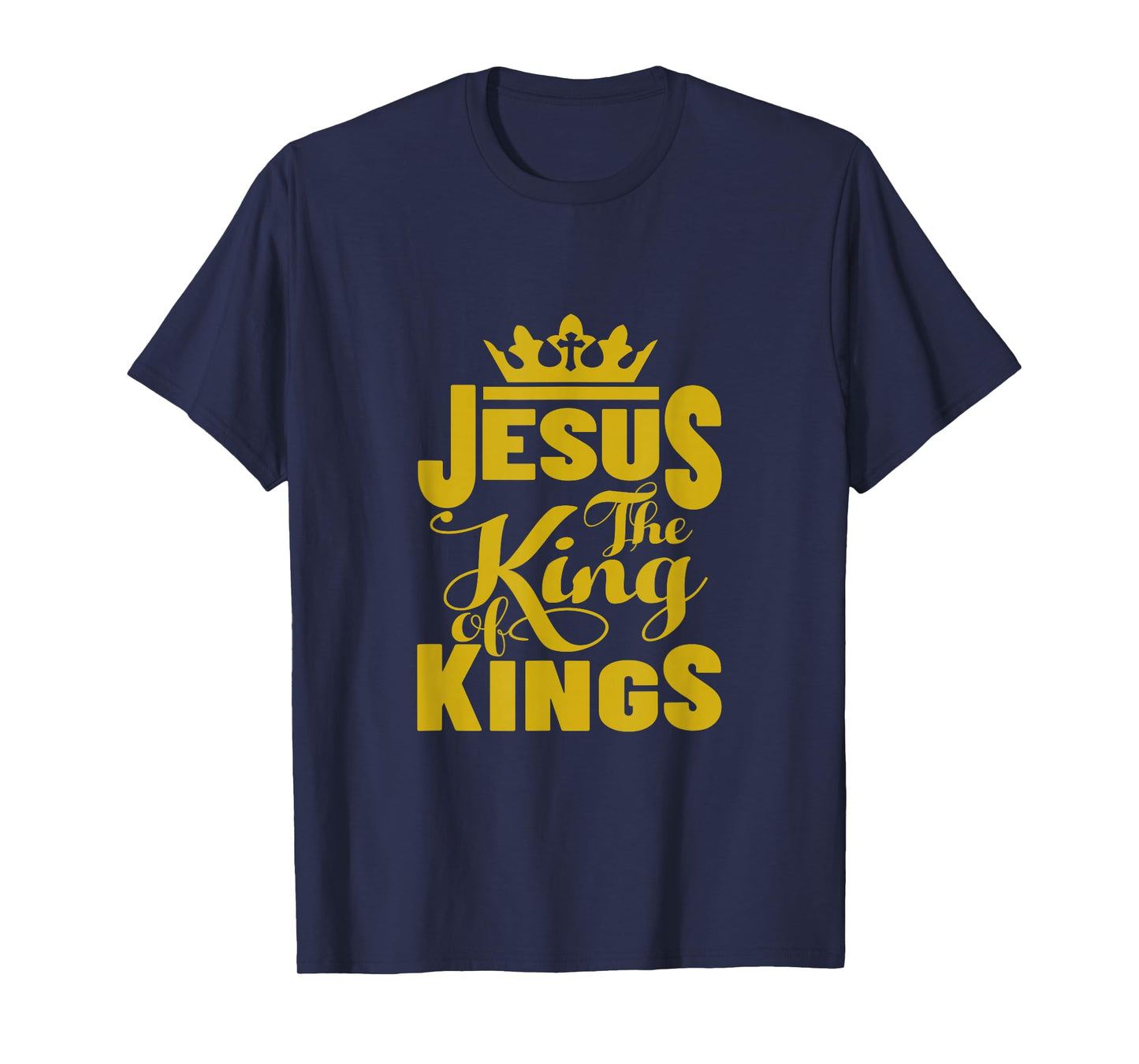 Jesus is My King – Bold Faith and Strength Design T-Shirt