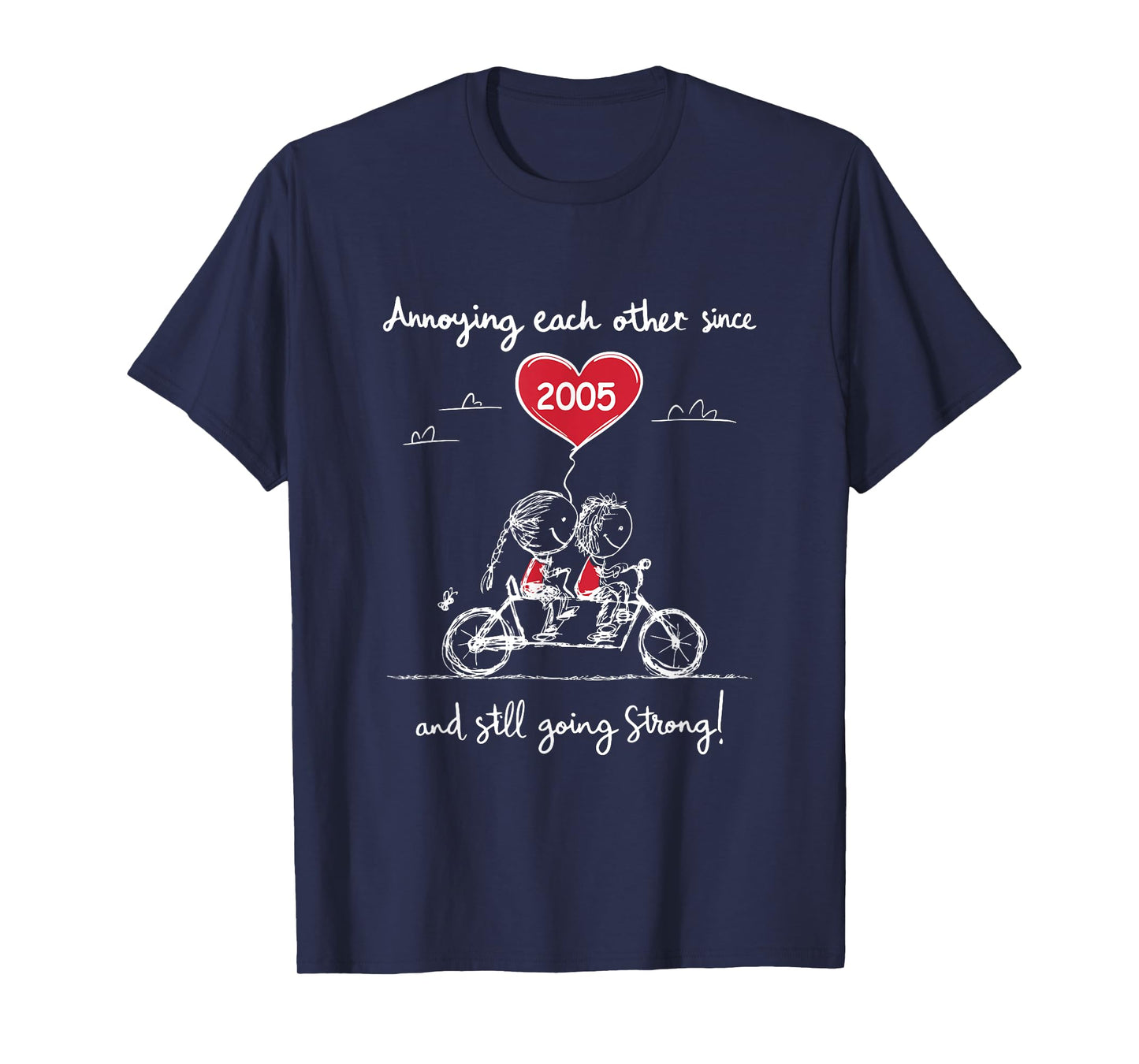 Annoying Each Other Since 2005 Couple Wedding Anniversary T-Shirt