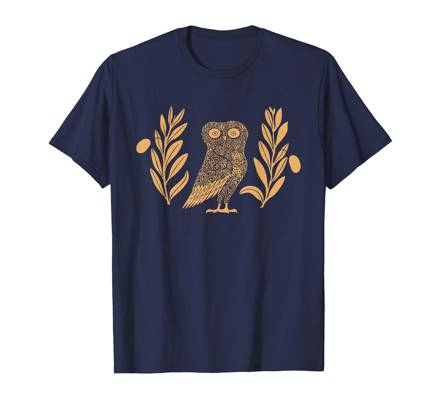 Owl of Athena Greek Mythology Ancient Goddess Athena T-Shirt