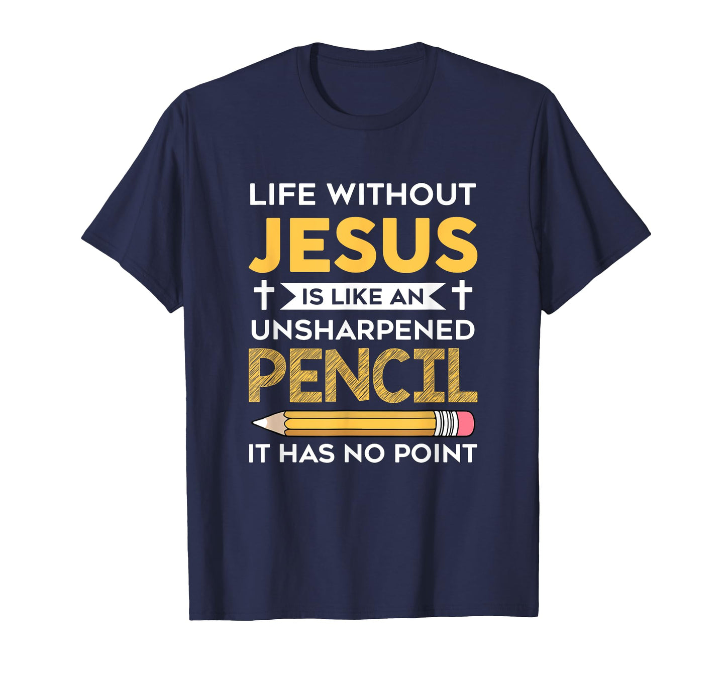 Life Without Jesus Funny Christian Religious Faith T-Shirt
