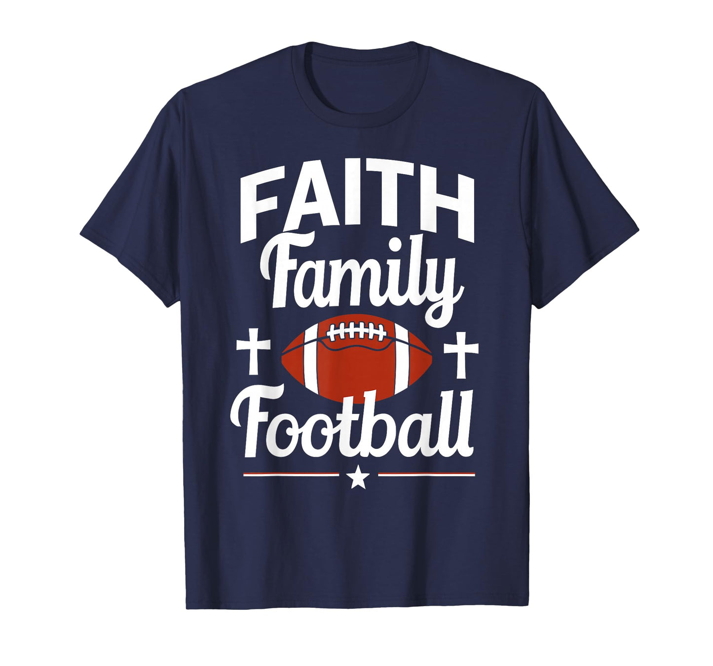 Faith, Family, Football – The Winning Combination T-Shirt