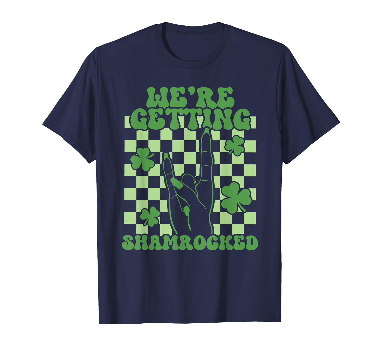 We're Getting Shamrocked St Patricks Day Bachelorette Party T-Shirt