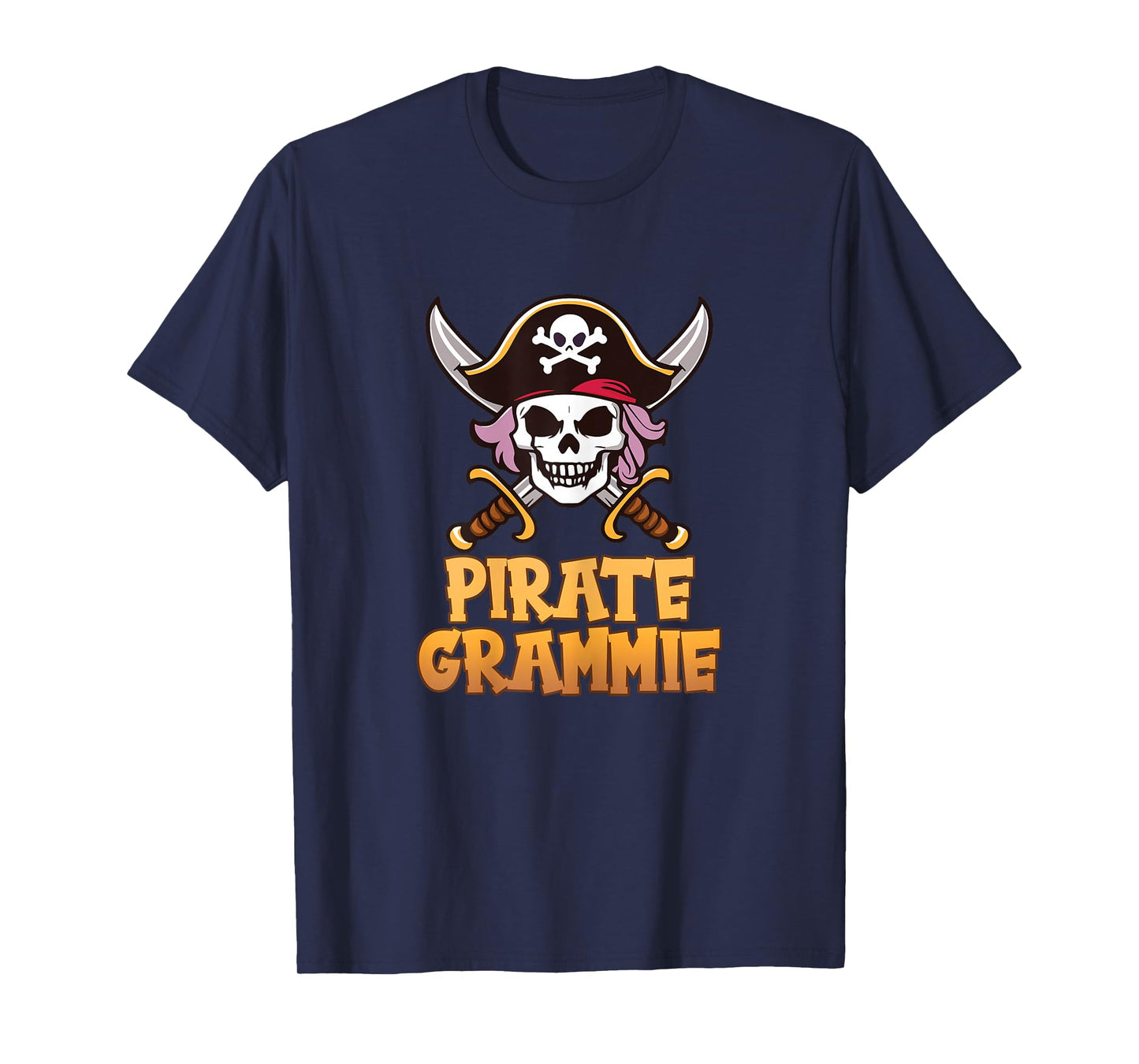 Pirate Grammie Funny Captain Grandma Halloween Costume T-Shirt