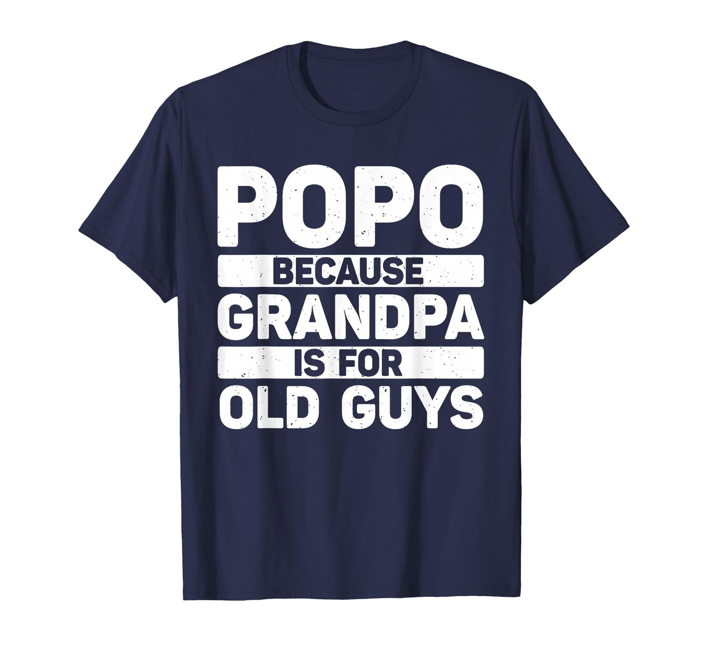 Popo Design For Grandpa From Grandkids Father's Day Popo T-Shirt