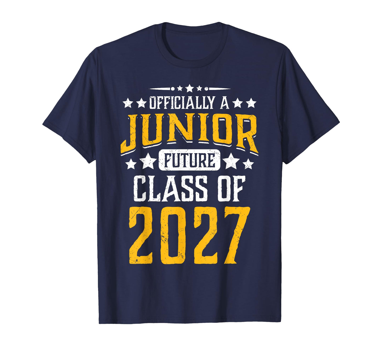 Officially a Junior Future Class of 2027 First Day T-Shirt