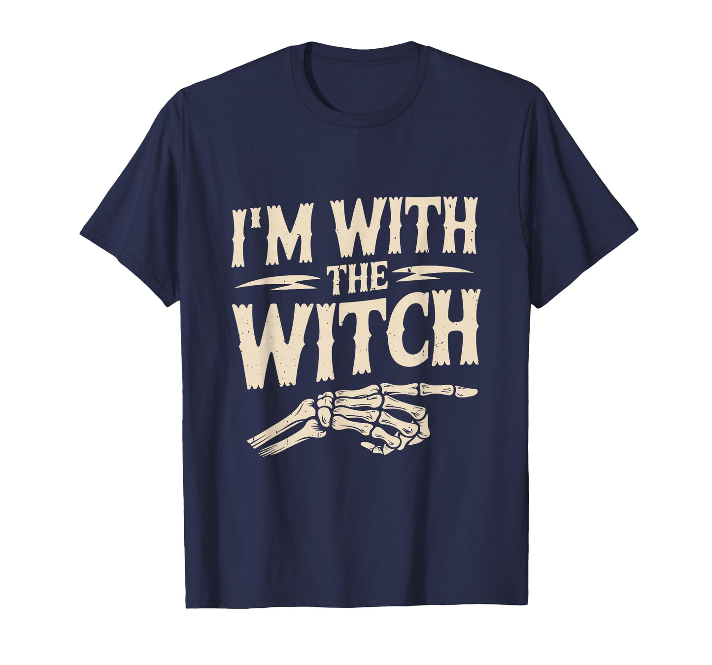 I'm with The Witch Funny Halloween Costume T-Shirt