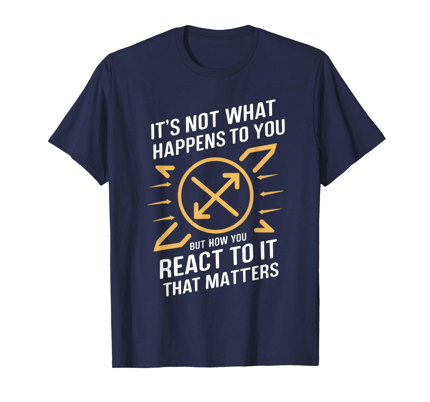 Stoic Phrase Stoicism Philosoper Quote Cool Motivational T-Shirt