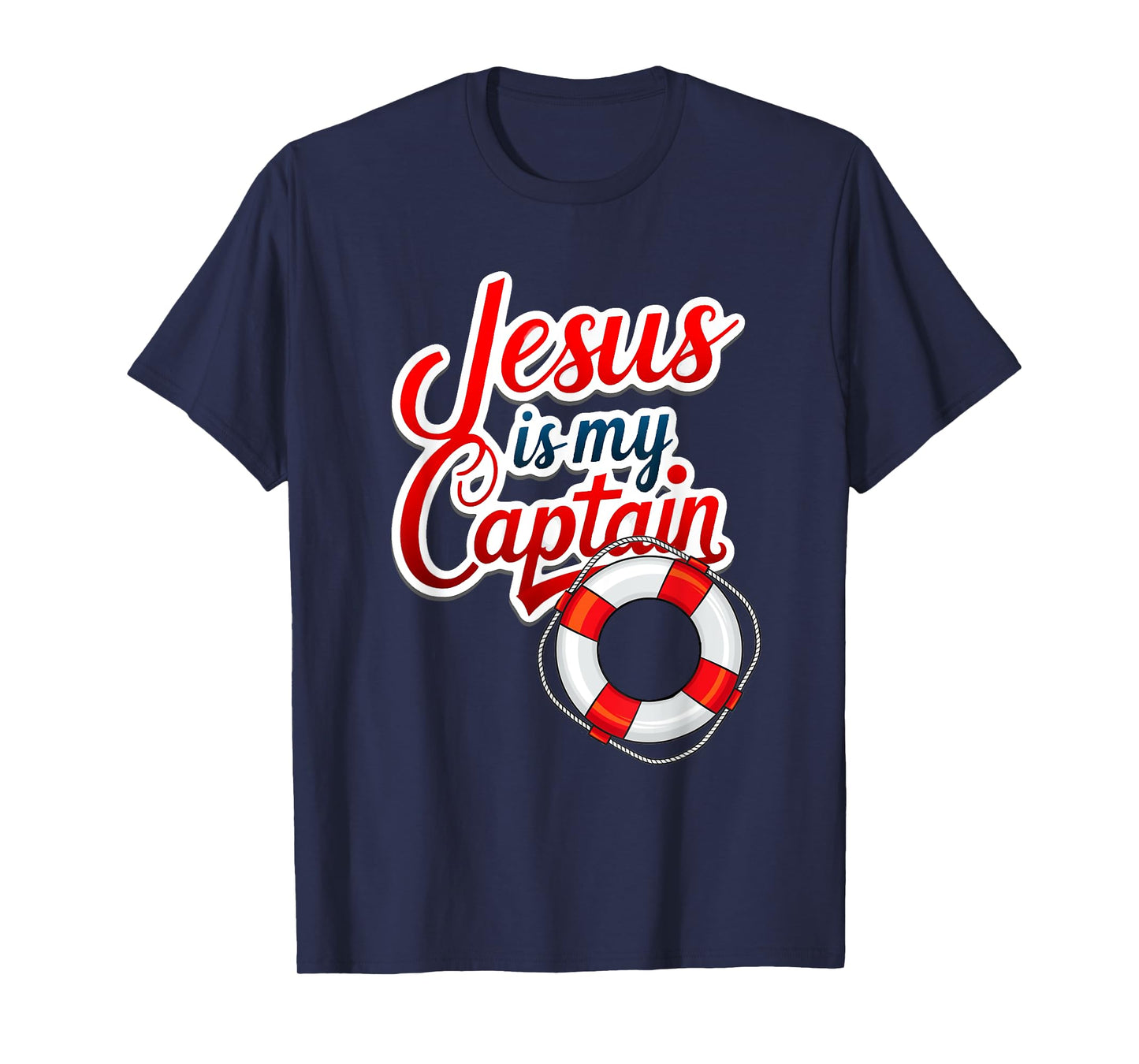 Jesus is my Captain T-Shirt