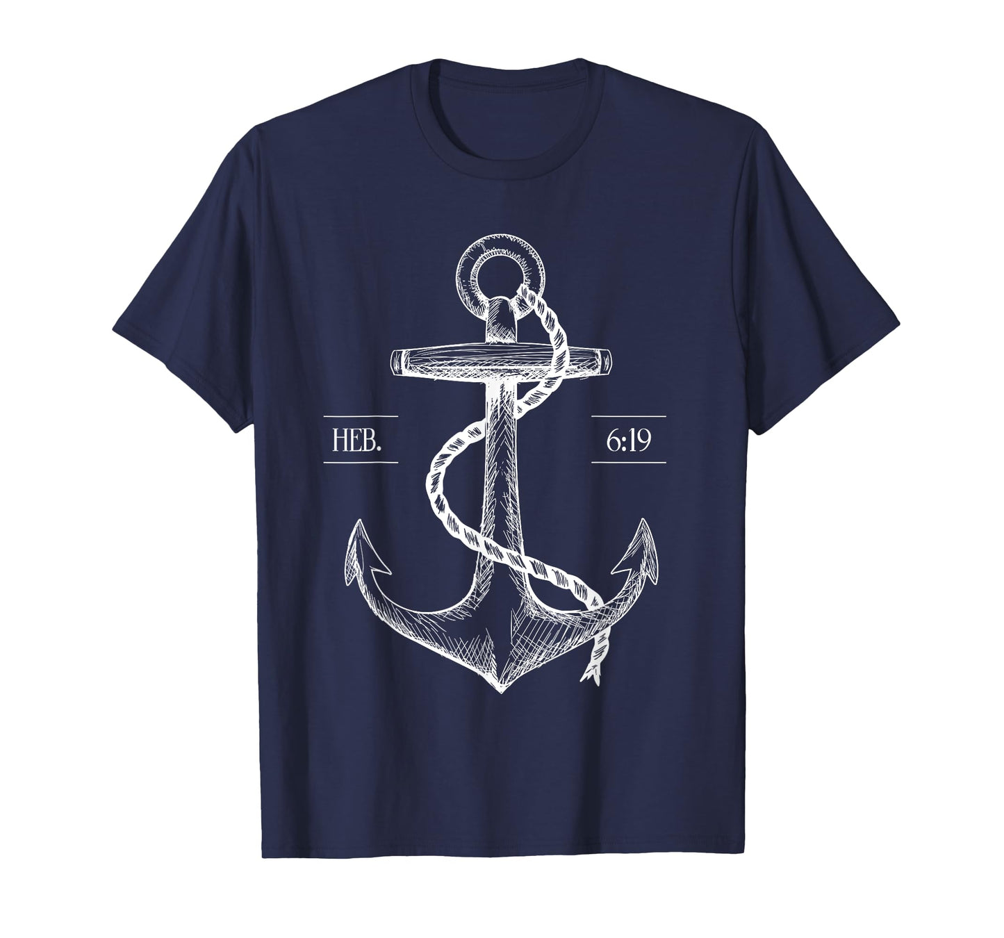 Jesus Is the Anchor of My Soul Hope Faith Anchored T Shirt T-Shirt