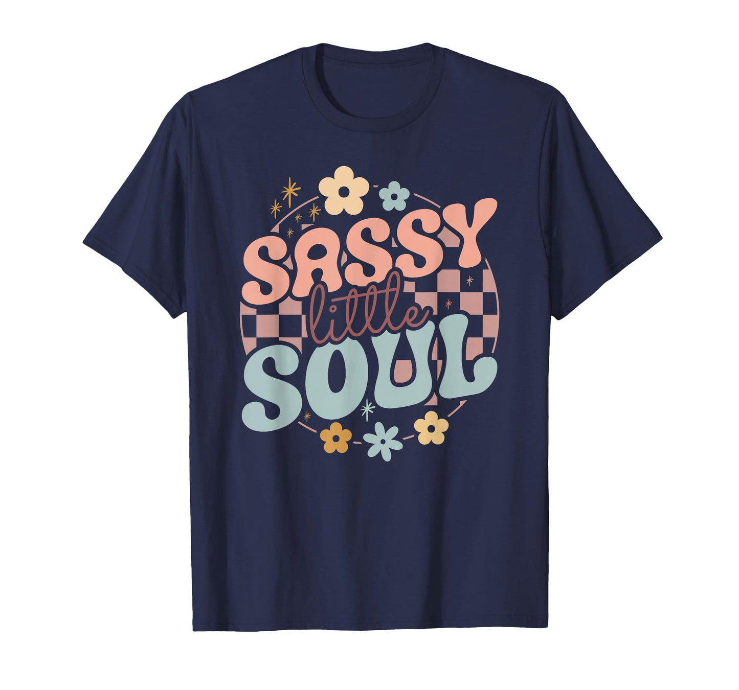 Sassy Little Girl Soul Funny Groovy sayings T-Shirt
