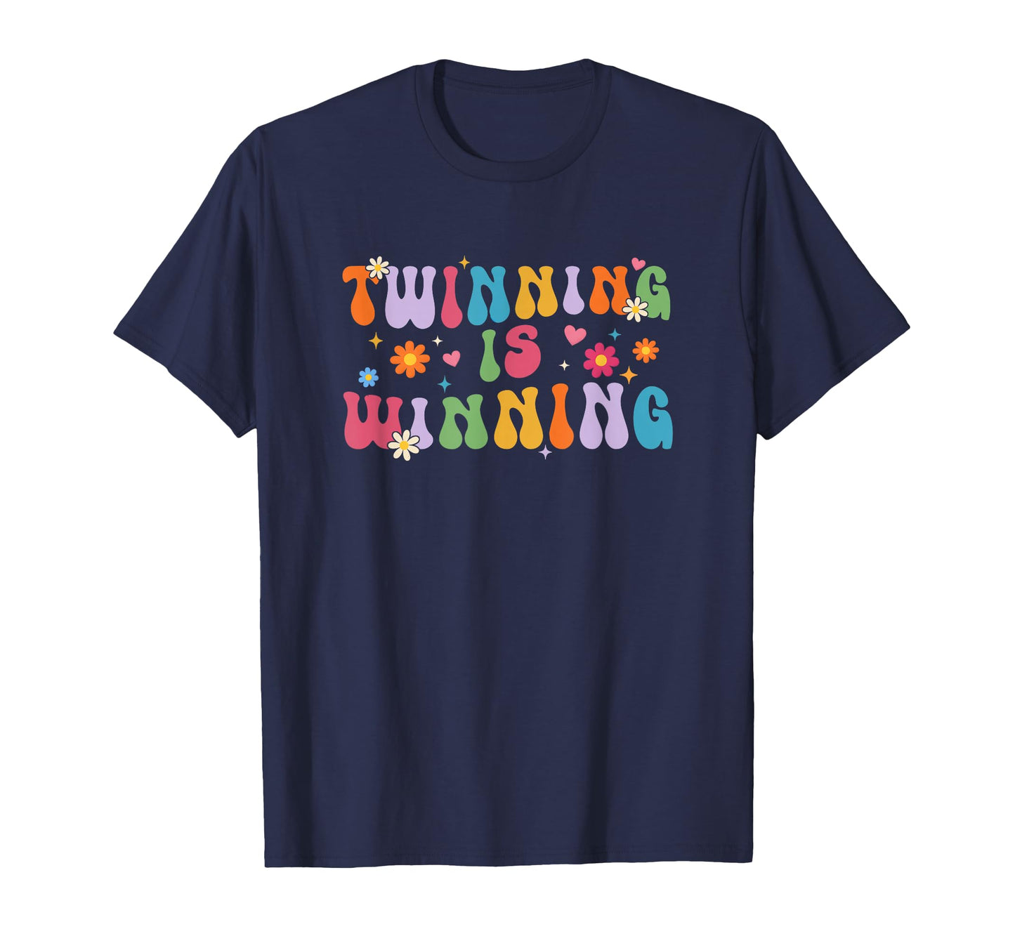 Twinning is Winning Twin Day Spirit Week Best Friend T-Shirt