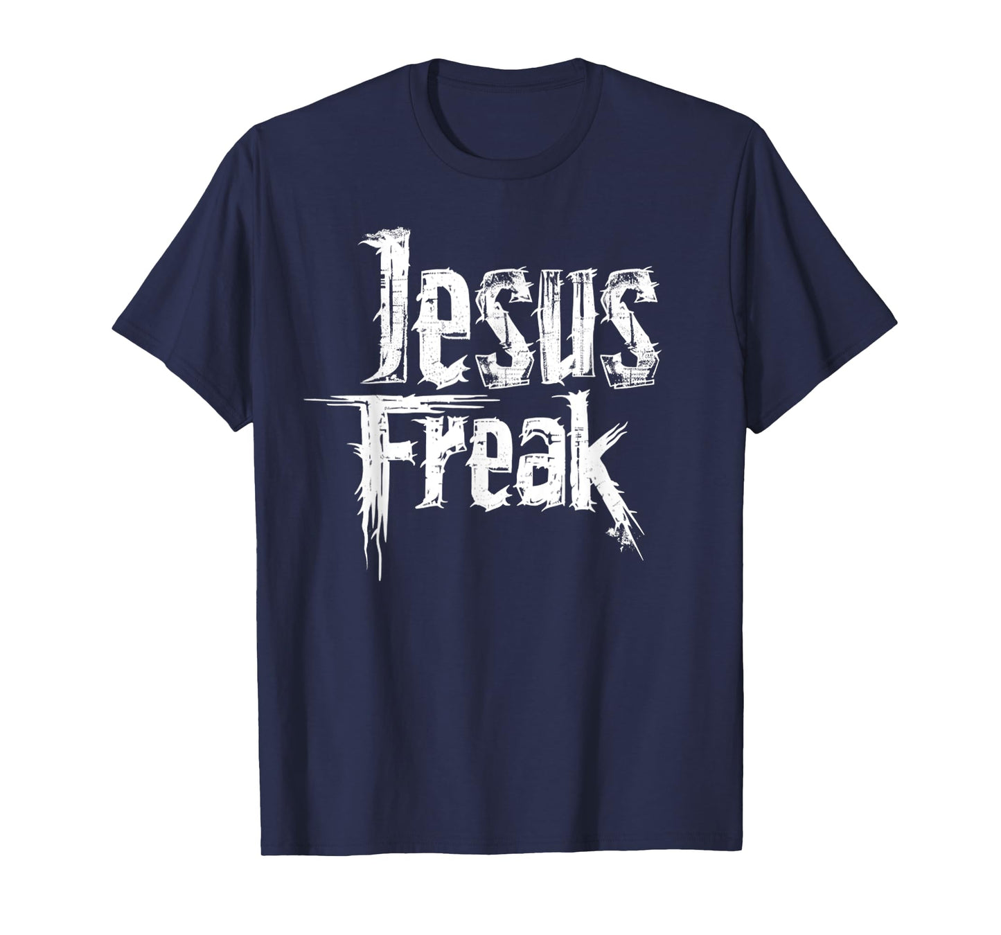 Vintage Jesus Freak Funny Christian Grunge Style T-Shirt