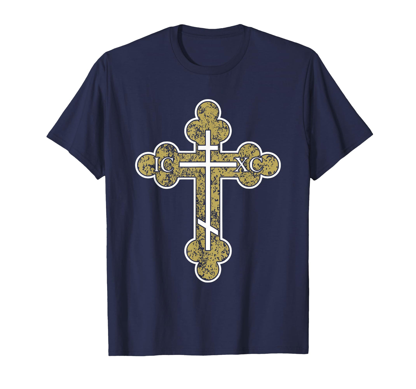 IC XC NIKA Cross Christogram Orthodox Eastern Christian T-Shirt